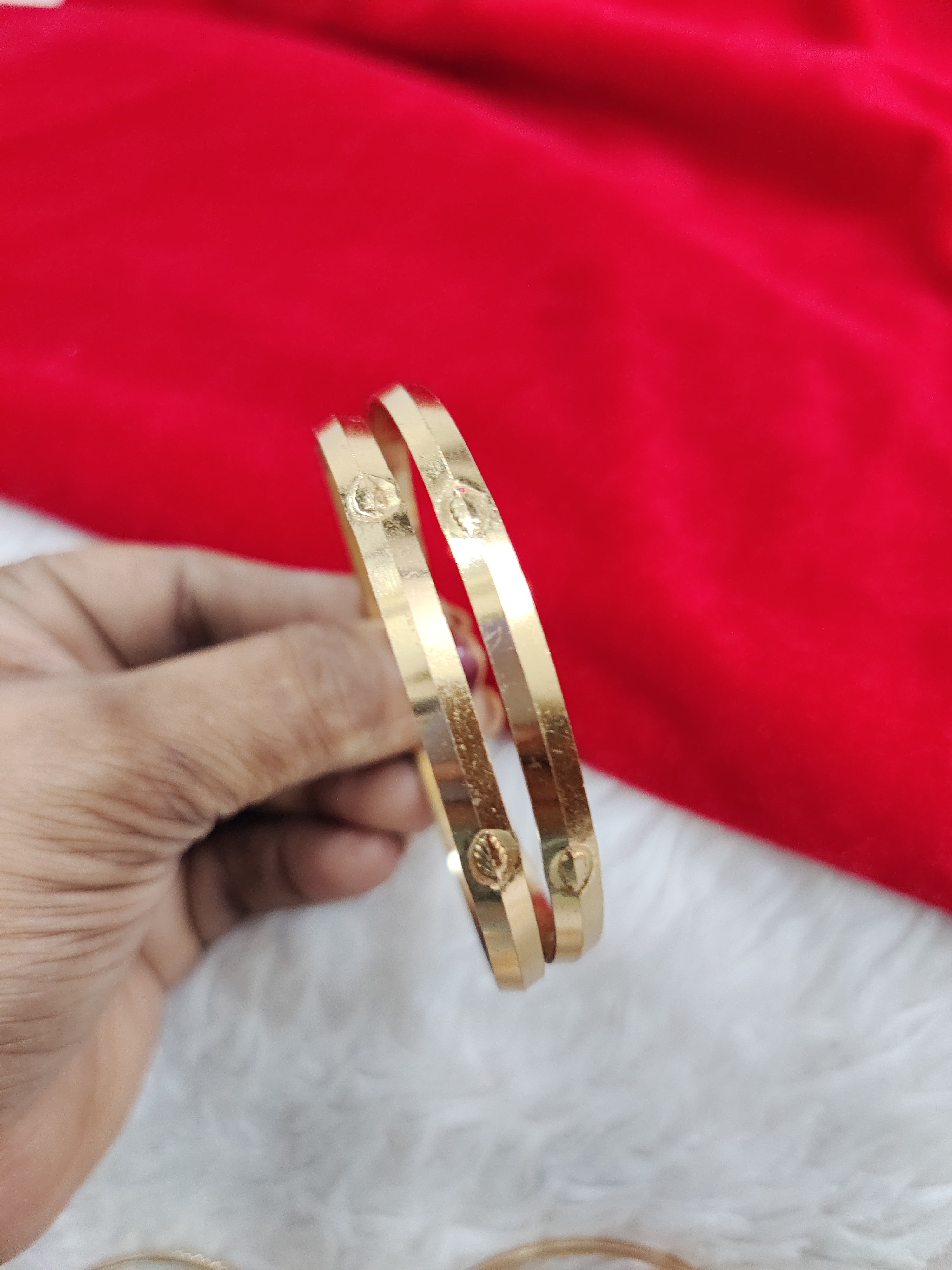 Panchaloham unpolished bangles